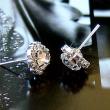 Austrian Crystal Stud Silver Earring artificial imitation fashion jewellery online