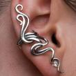 Silver Ear Cuff Clip Earring – 1 Pcs artificial imitation fashion jewellery online