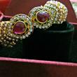 Traditional Rajasthani Emerald Pearl Bangle artificial imitation fashion jewellery online